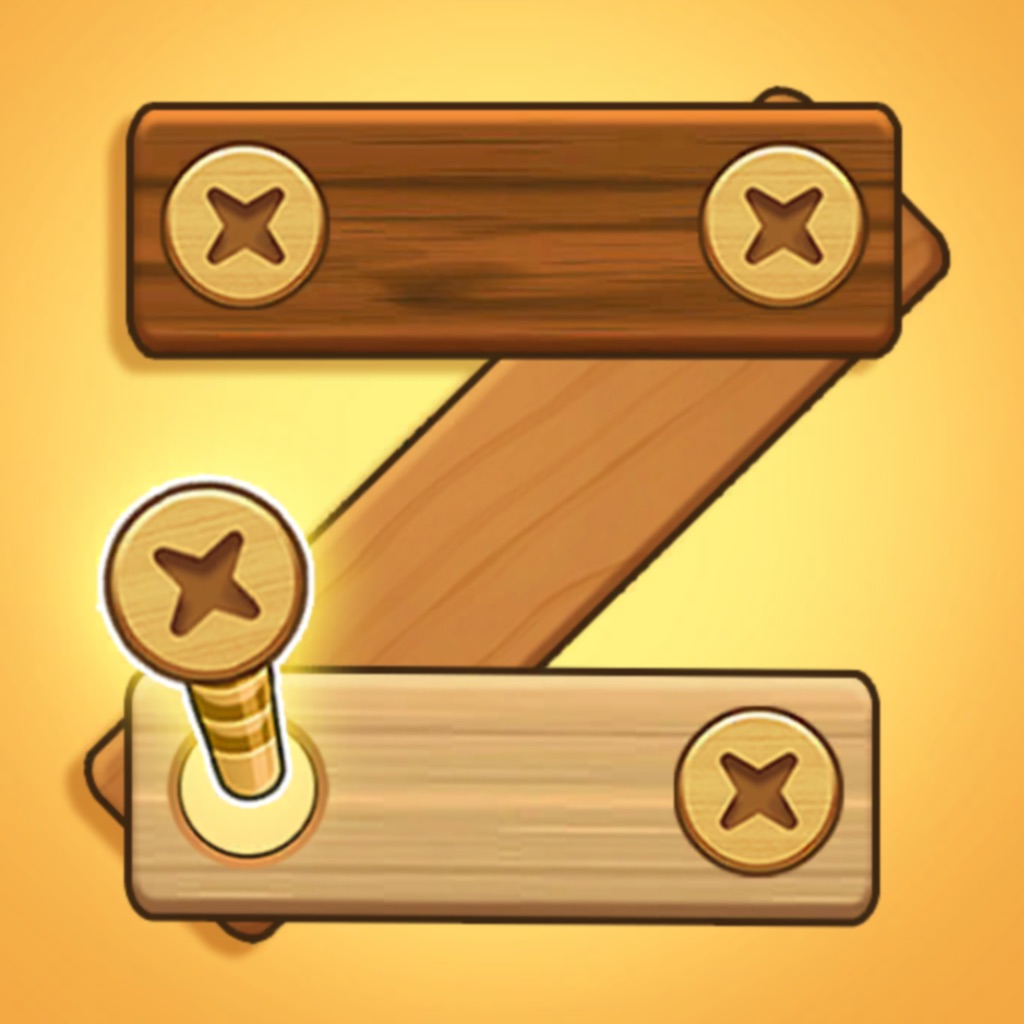 Screw Puzzle: Wood Nut & Bolt®