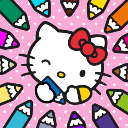 hello kitty: libro colorear