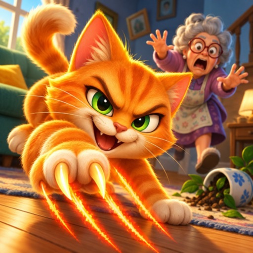 猫咪捣蛋:奶奶恶作剧