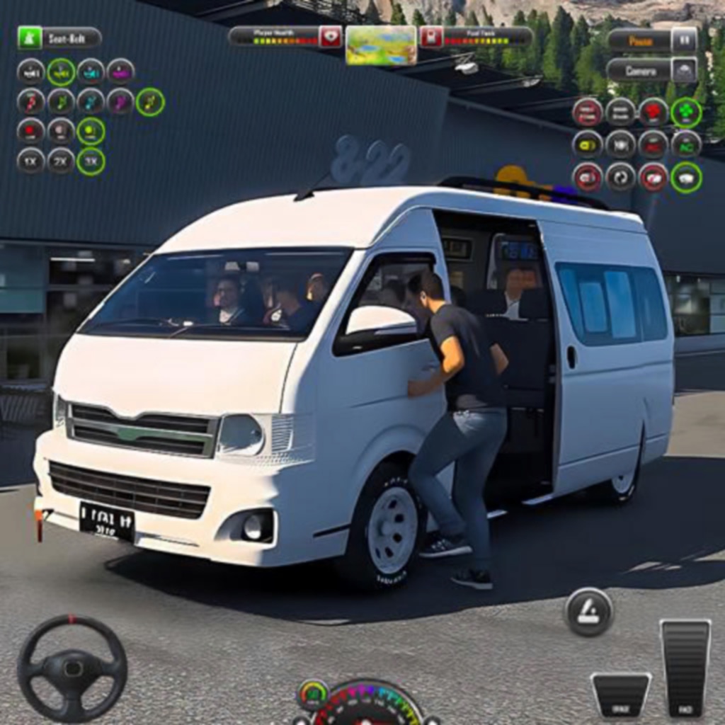 Dubai Van Driving Simulation