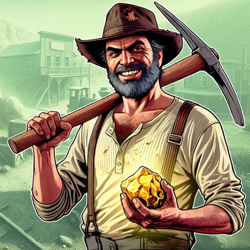 wild west miner - gold rush 3d