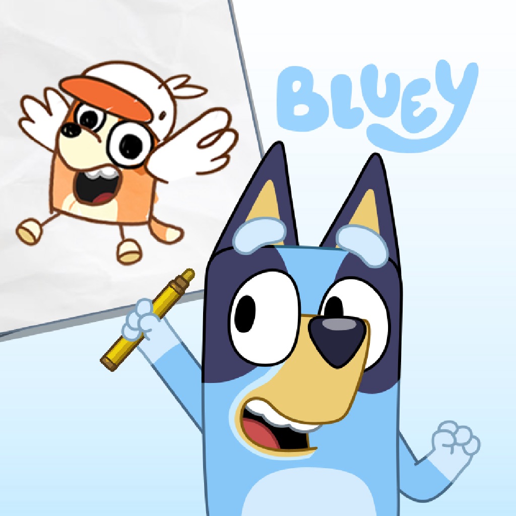 Bluey's Quest for The Gold Pen