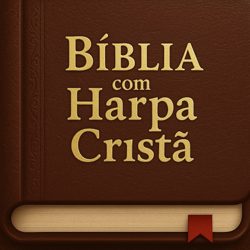 bíblia sagrada com harpa