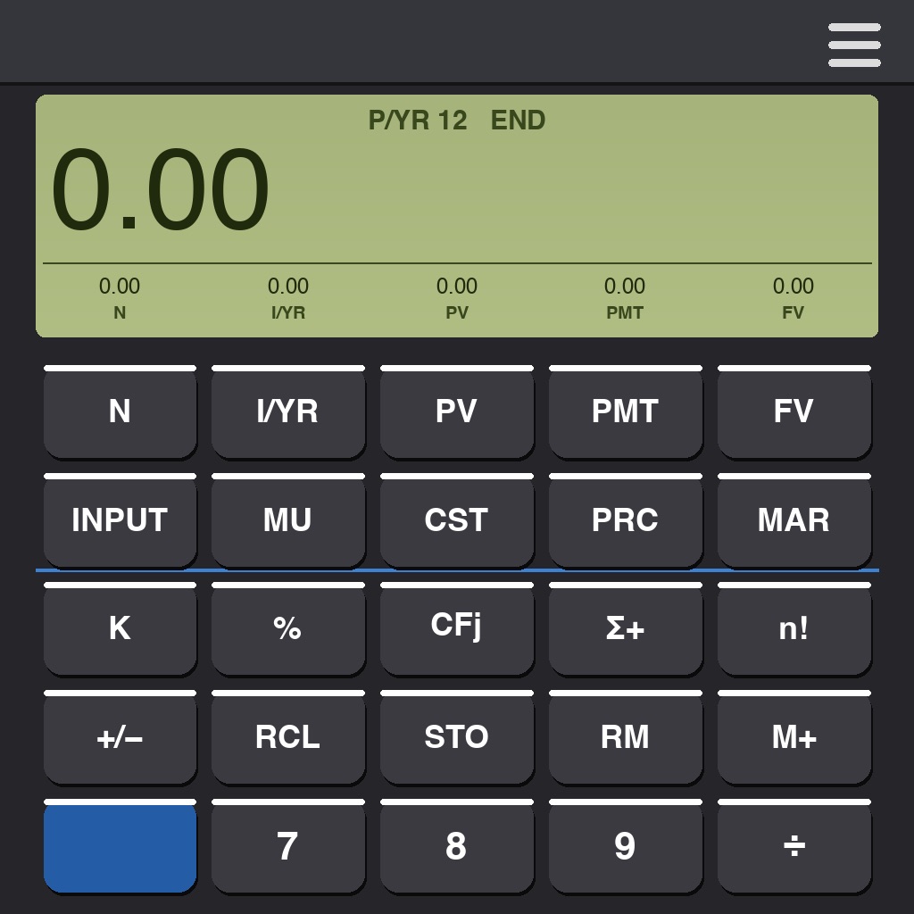 Ten BII Pro Finance Calculator