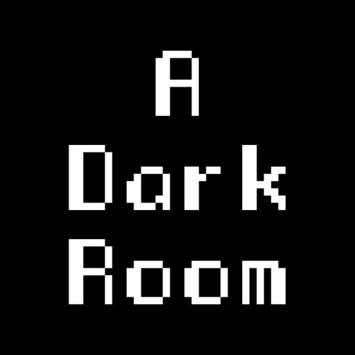 a dark room