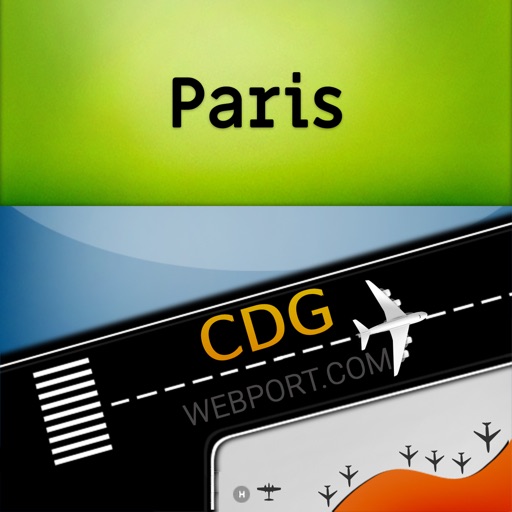 paris airport cdg info + radar