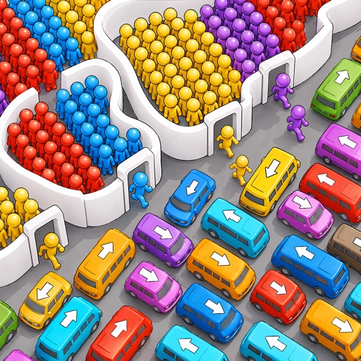 color puzzle jam:jogo de carro