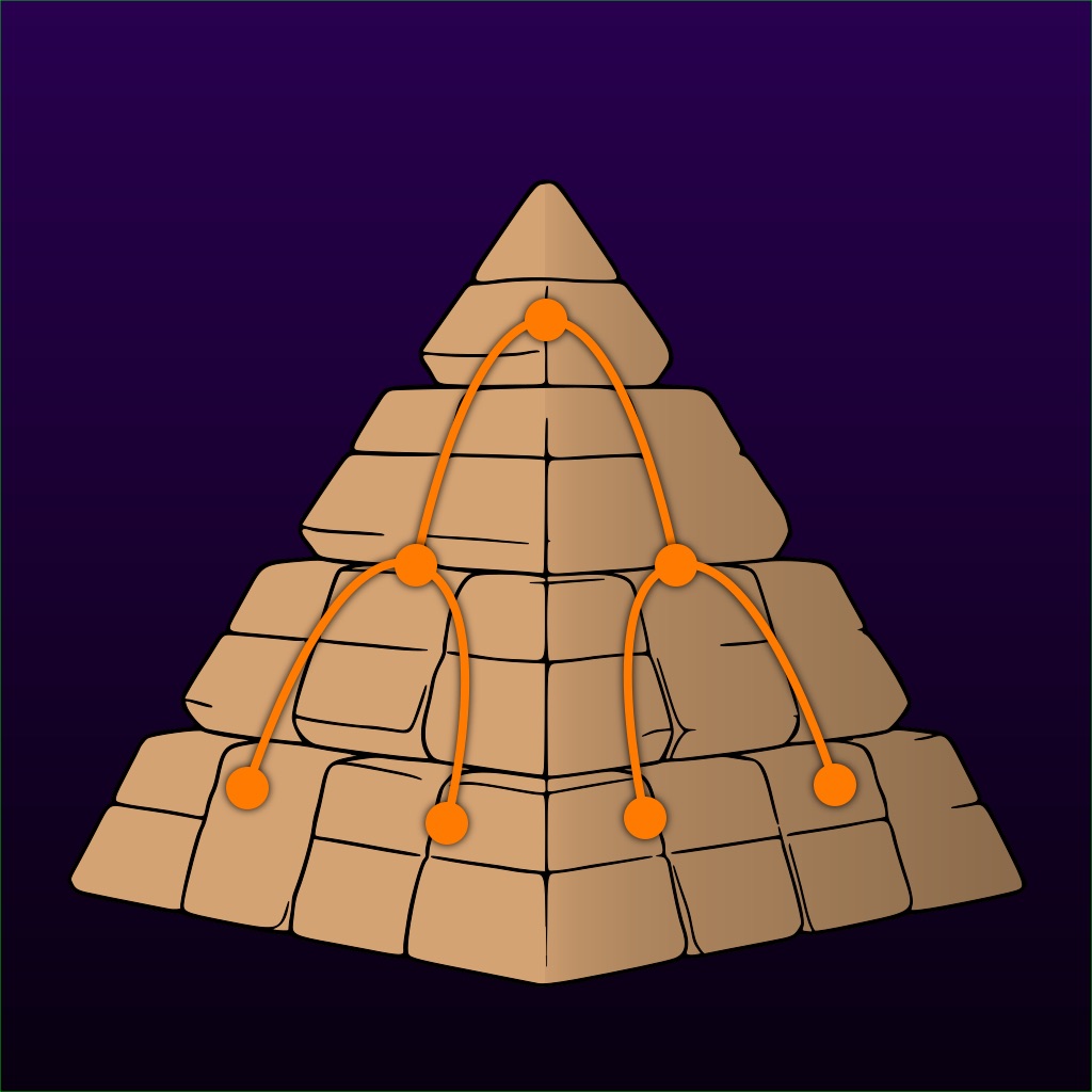 Pyralinks: Pyramid Puzzles