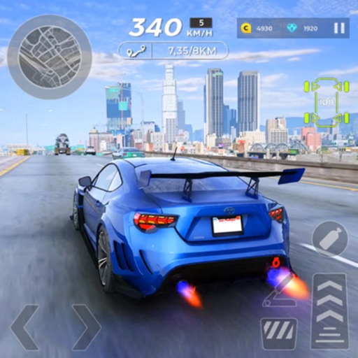 car driving master:police race