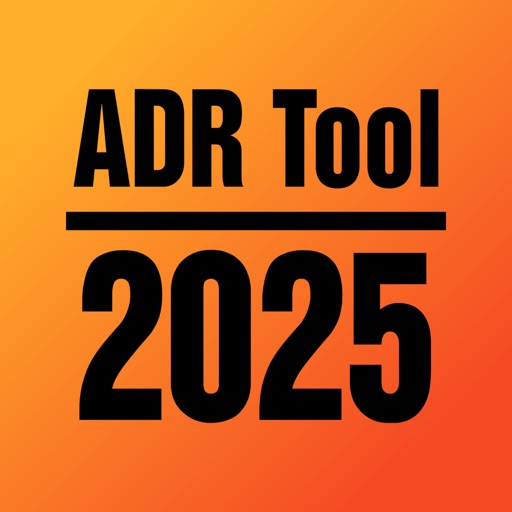 adr tool 2025 dangerous goods