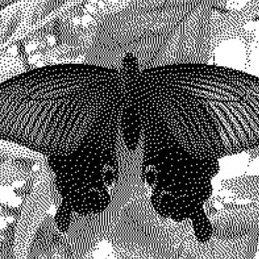 mono - モノクロ2値画像に変換