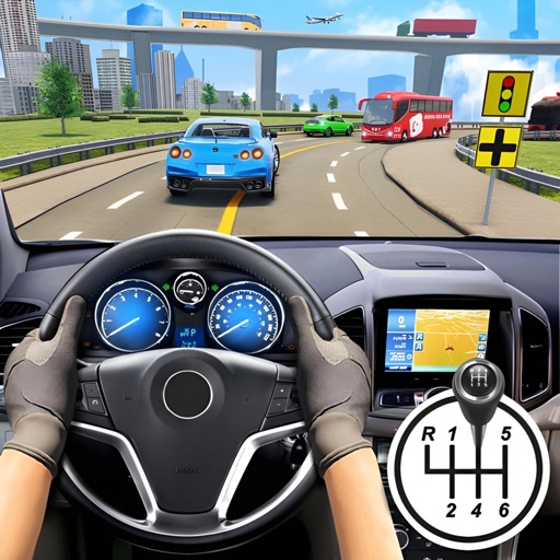 car driving school - car games
