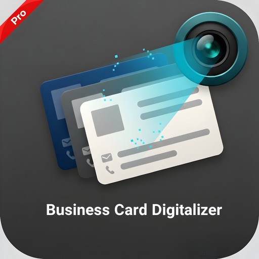 business card reader, scanner