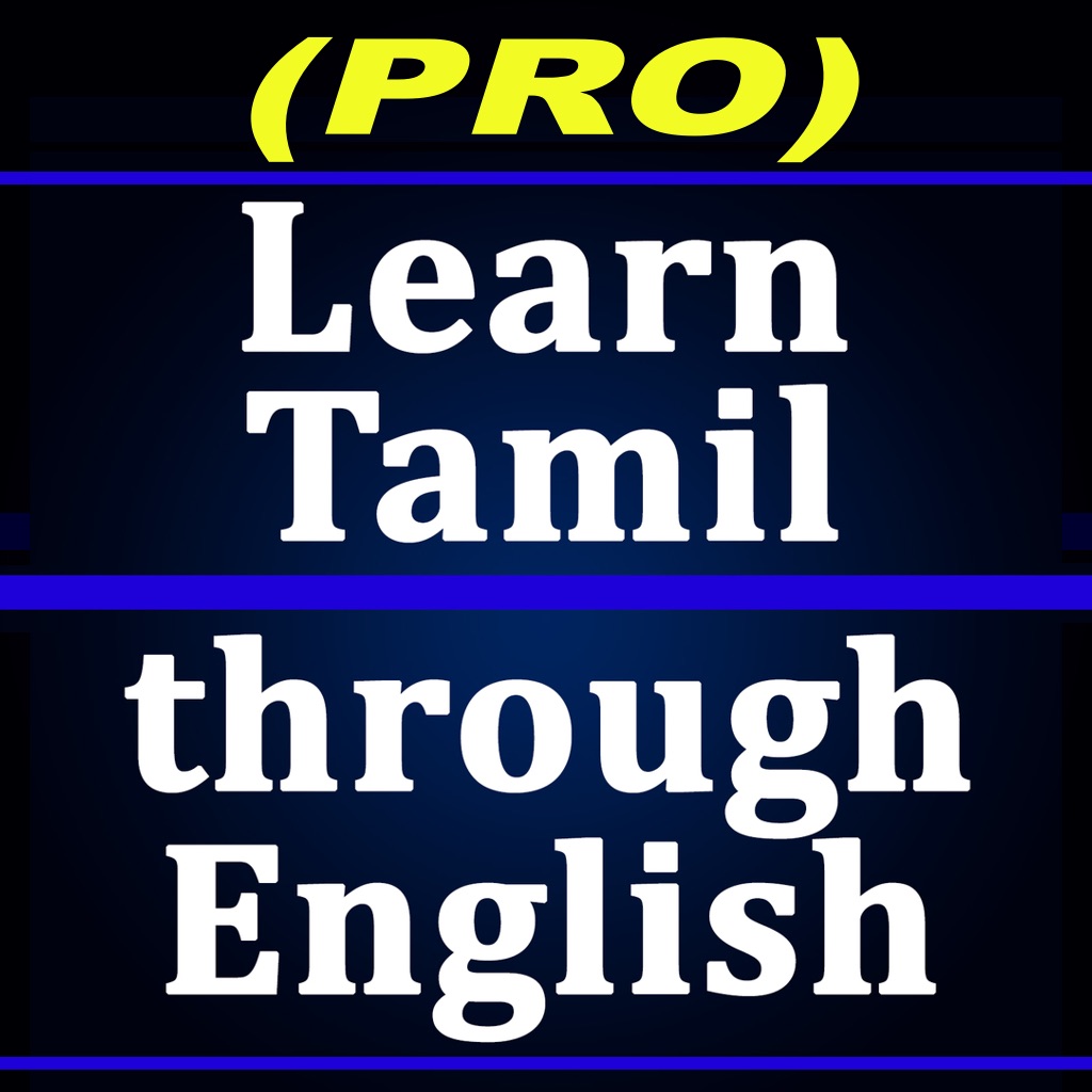 Learn Tamil via English Pro