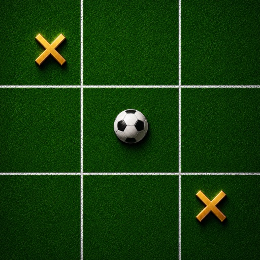 kick tac toe - football