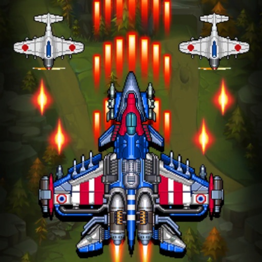 1945 arcade airplane shooter