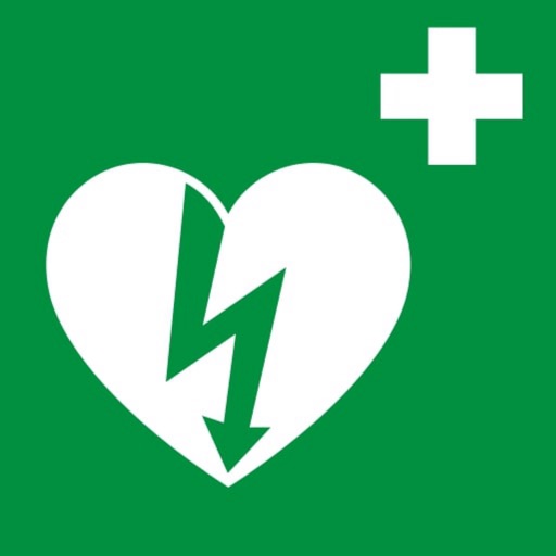 aed map - defibrillators