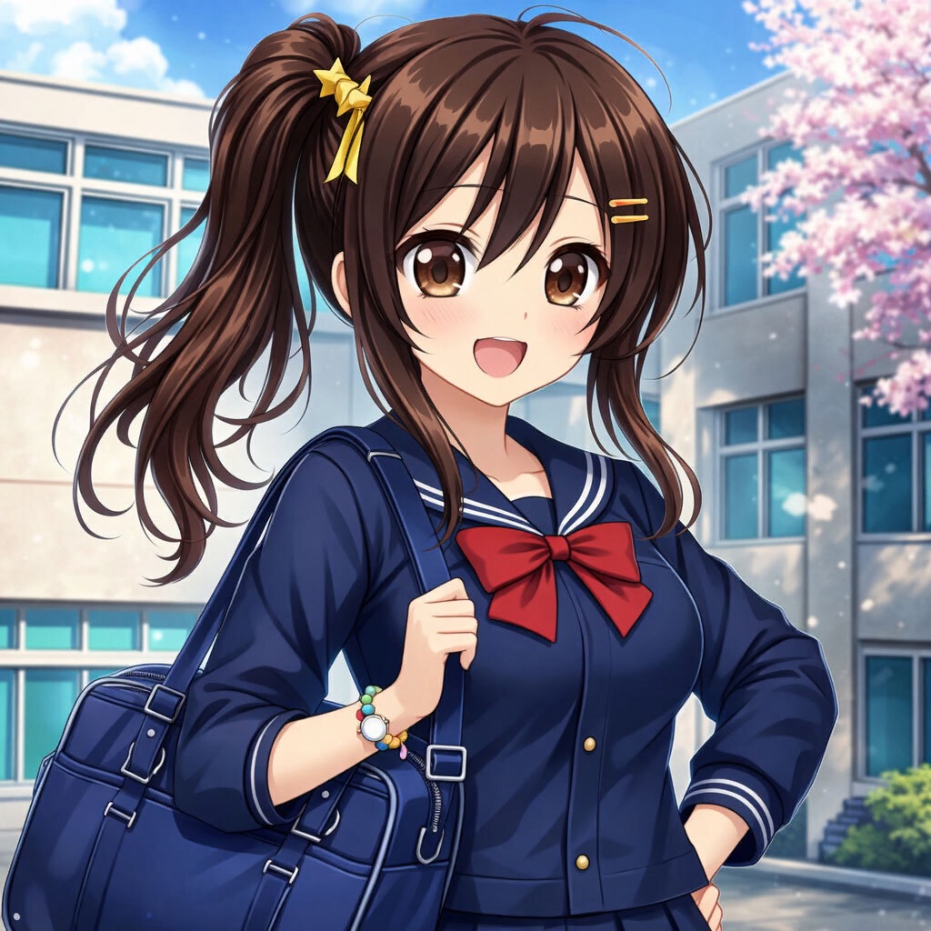 动漫校园少女趣味生活模拟