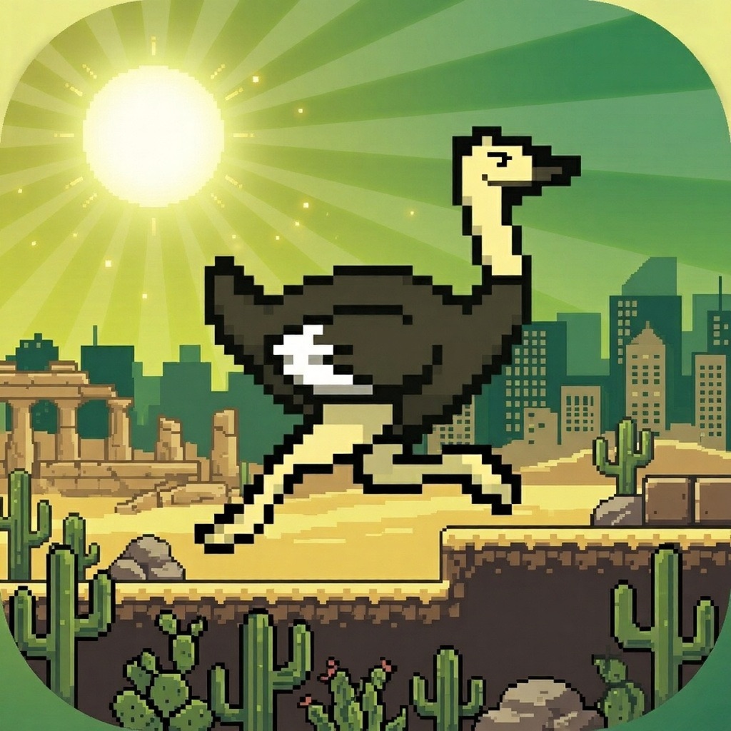 Ostrich Avoids Hazard Pro 2026