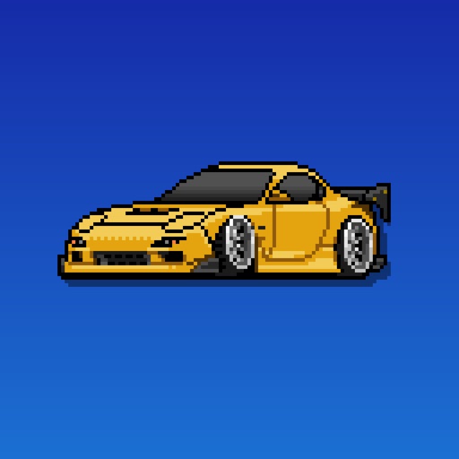 pixel car racer