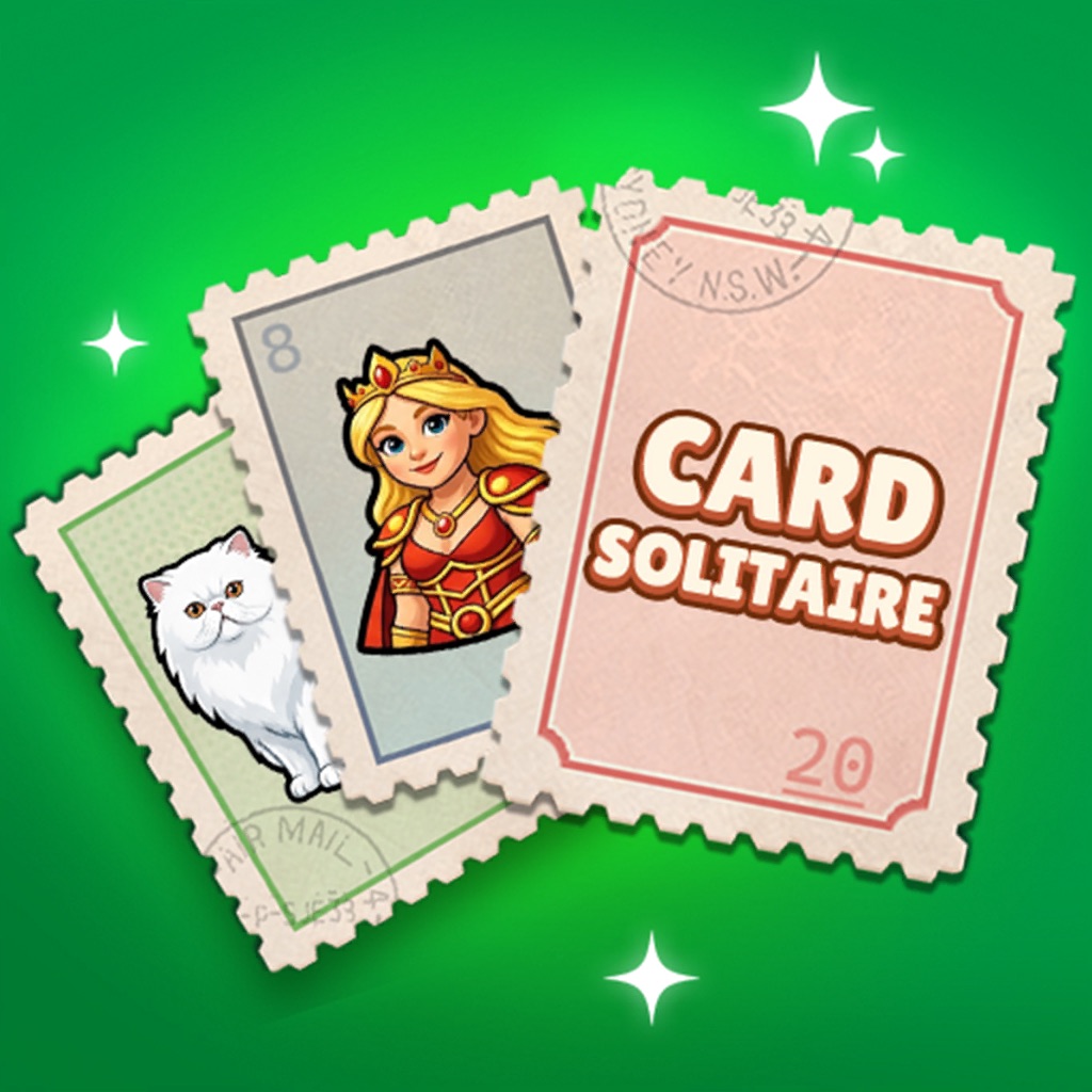 Stamp Solitaire: Card Matching
