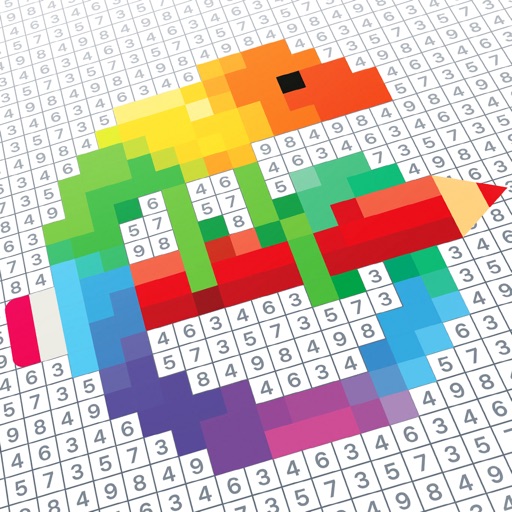 pixel art － malen nach zahlen