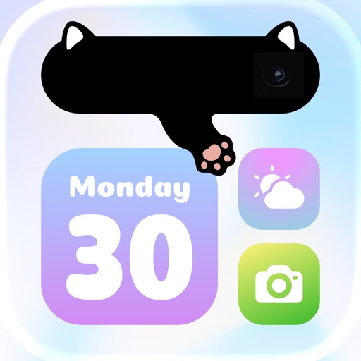 color widgets - aesthetic icon