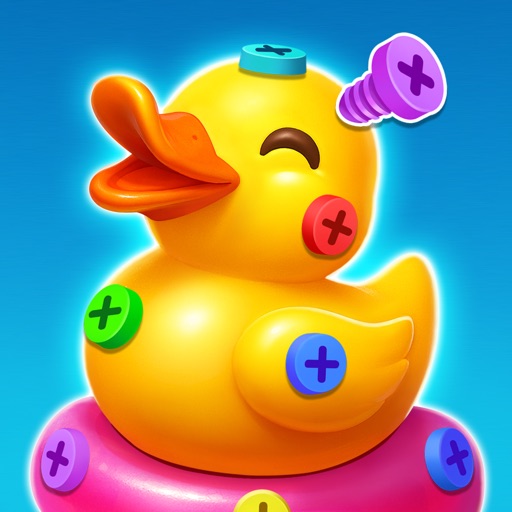 screw out 3d: nut sort jam