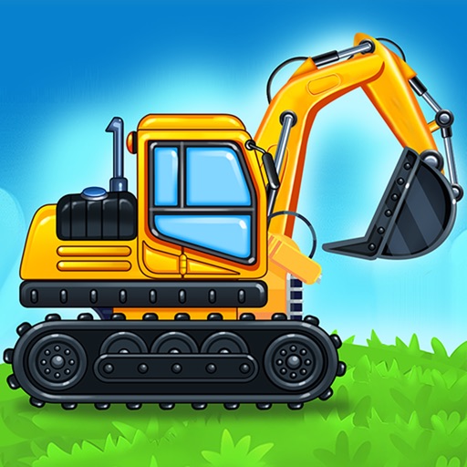 construction truck games kids