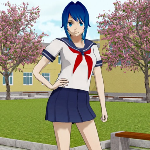 动漫女学生模拟器：高中生活模拟游戏 3d