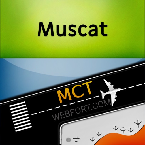 muscat airport mct info +radar