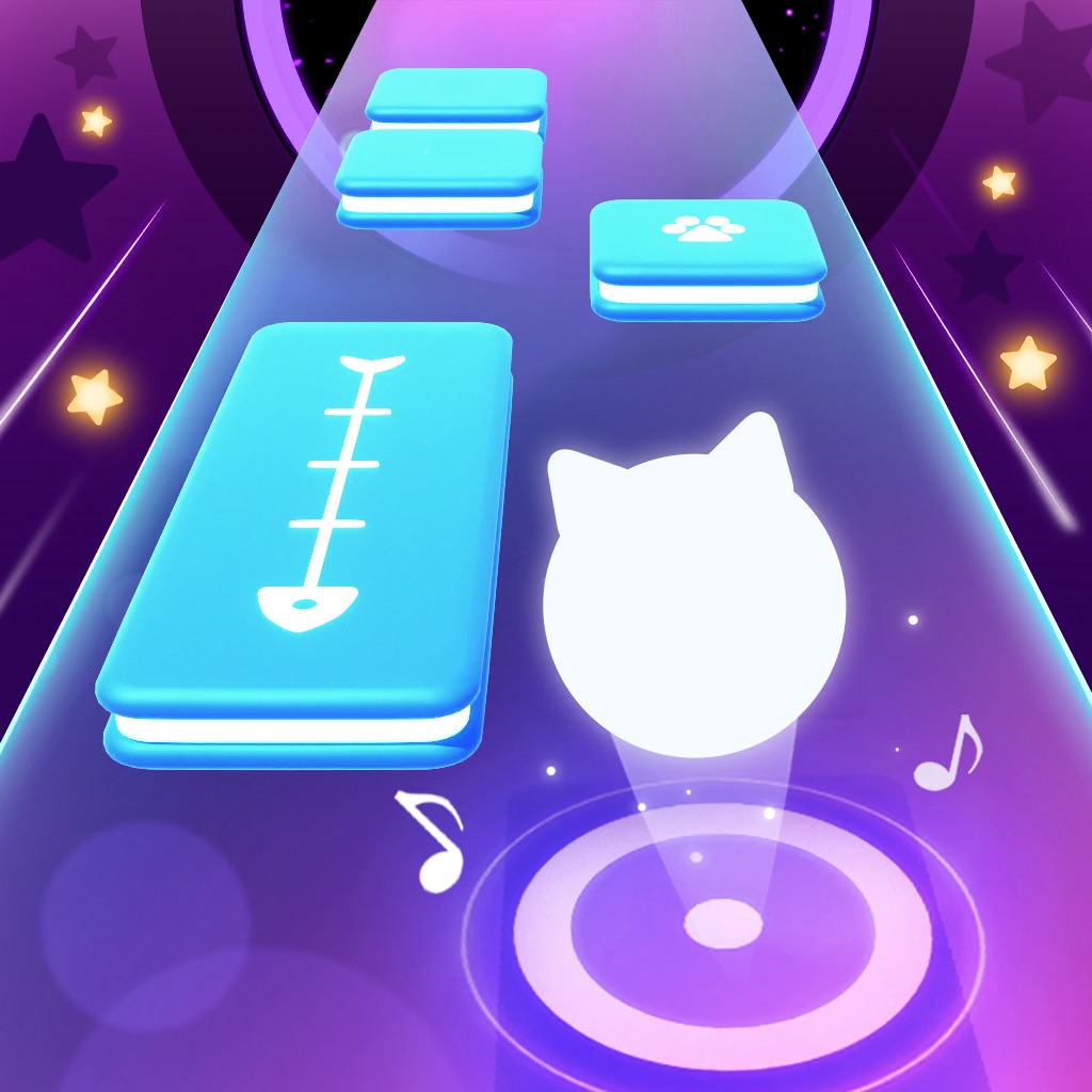 Magic Cats Rush: Music Games