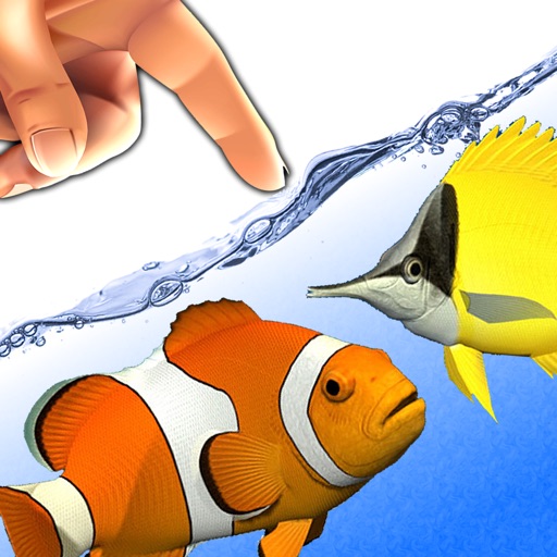 fish fingers! 3d interactive aquarium