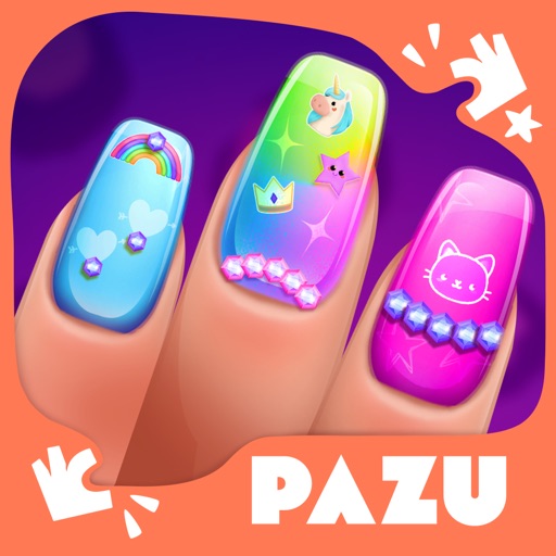 girls nail salon - kids games