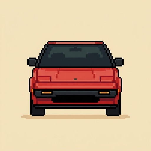 pixel garage – dein pixel-auto