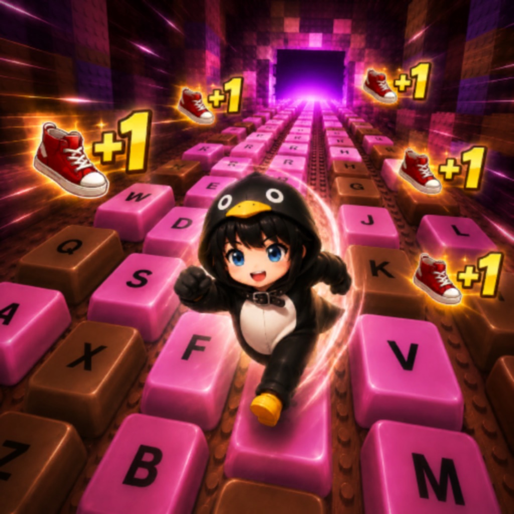 Speed Run ASMR Typeboard