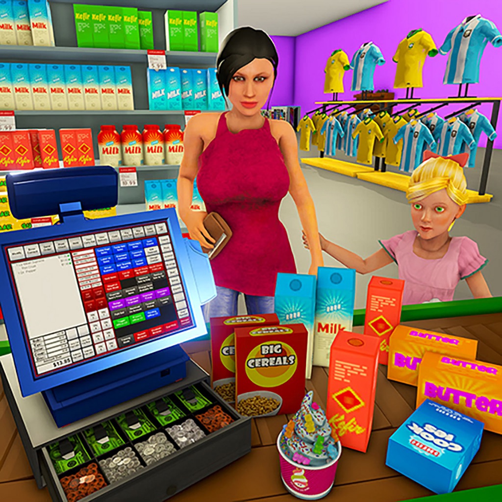 Supermercados - Jogos de Caixa