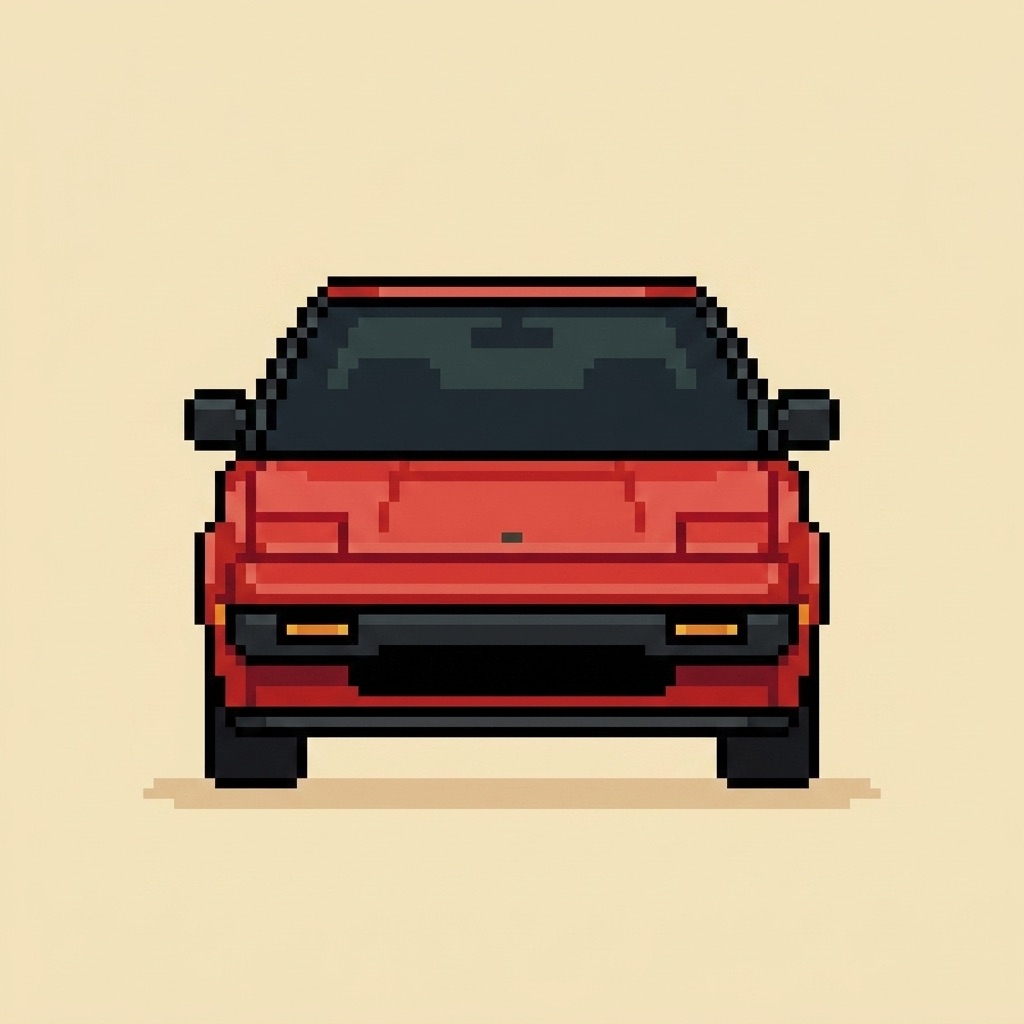 Pixel Garage – Dein Pixel-Auto