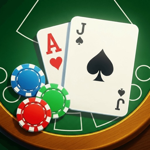 blackjack: real card game