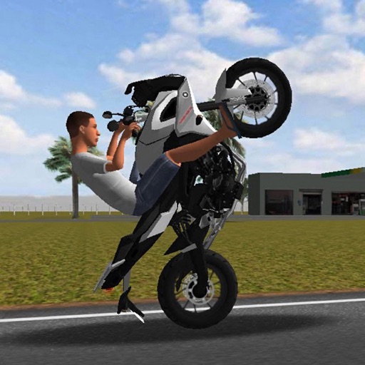 moto wheelie 3d - parking bike