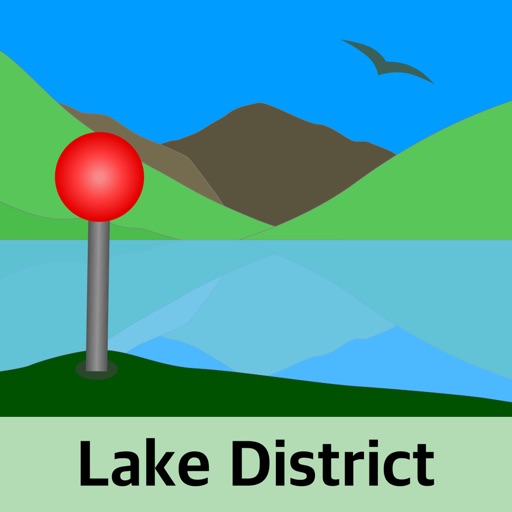 lake district maps offline