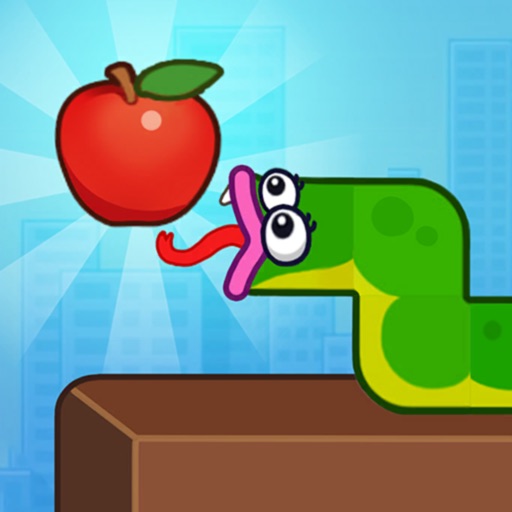 snake puzzle: slither to eat!