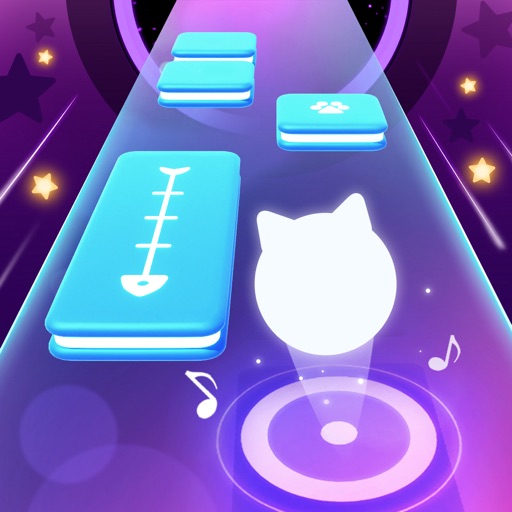 magic cats rush: music games