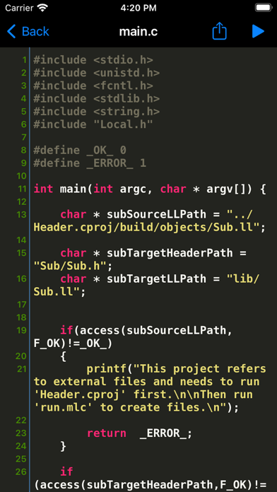 screenshot 1