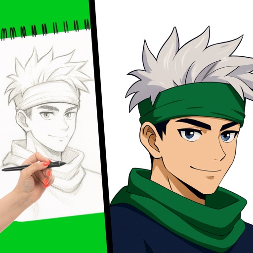 sketch anime: ar trace & draw