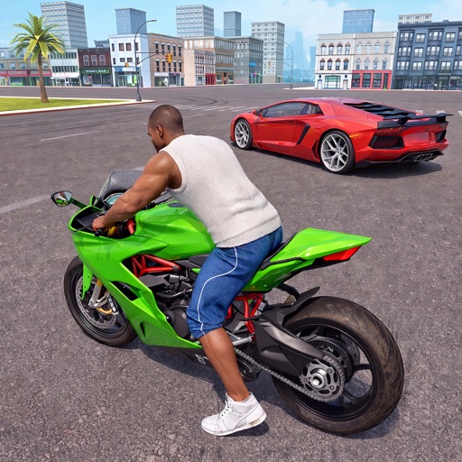 extreme gangster bike drive 3d