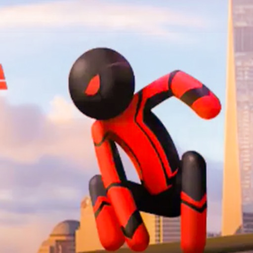 stickman hero spiderrope