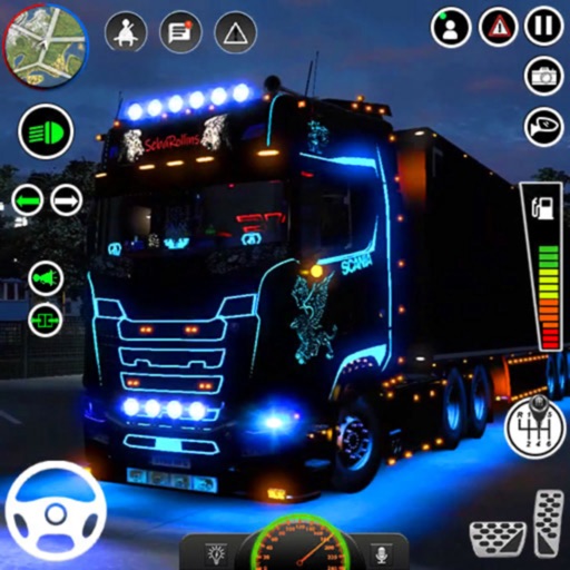 europe truck simulator game 3d
