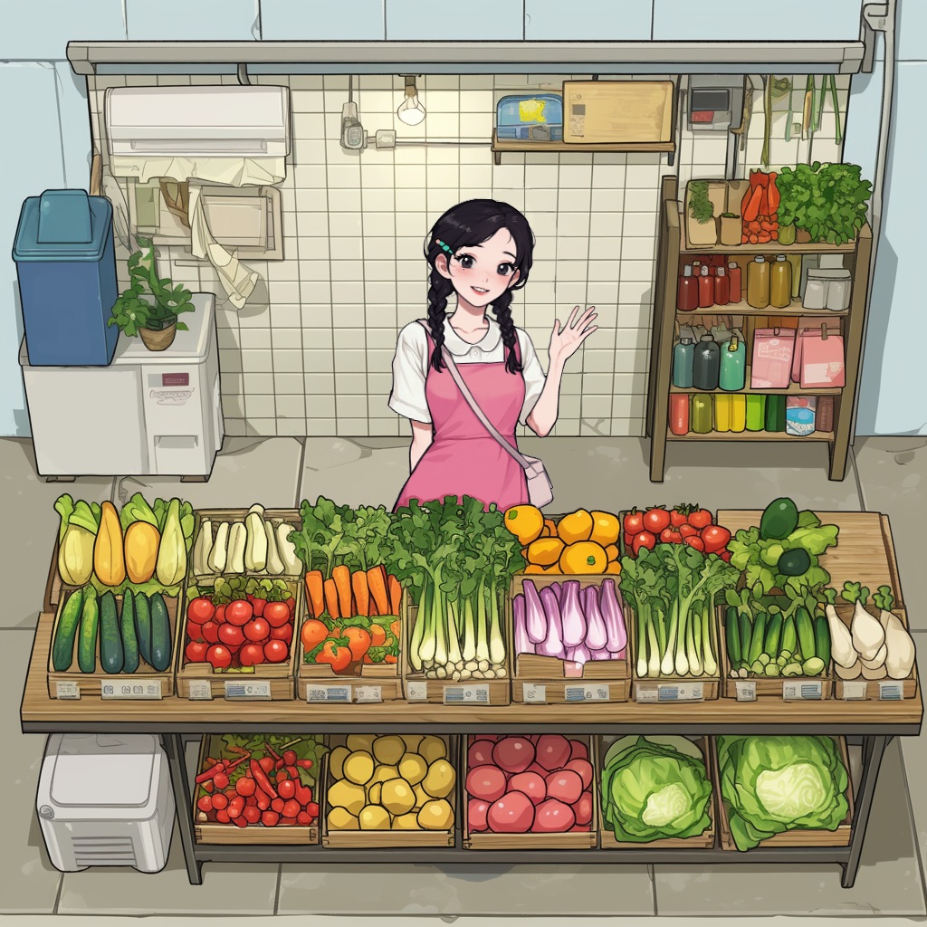 卖菜致富记 - 模拟经营家族菜市场